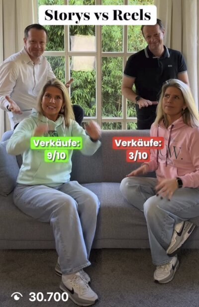 Svenja Storys vs Reels